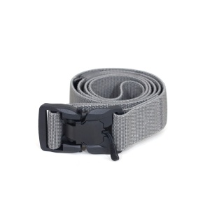 Ремень тактический эластичный с магнитной металлической пряжкой РМ-17 (цвет: светло-серый)