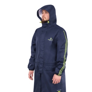 Плащ от дождя ПД-01ТС Aquatic (мембрана: 15000/10000 цвет: темно-синий, размер: 48)