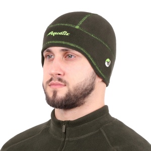 Шапка флисовая Aquatic Ш-12Х (цвет: хаки/лайм, размер: L)