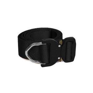 Ремень тактический с кольцом РМ-11 (цвет: черный)