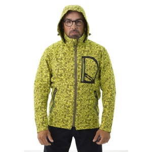 Куртка Aquatic унисекс КС-07ЛД (soft shell, цвет: lime digital, размер: 54-56)