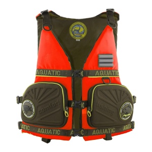 Жилет ЖС-03О страховочный (цвет: оранжевый, размер 54-56)