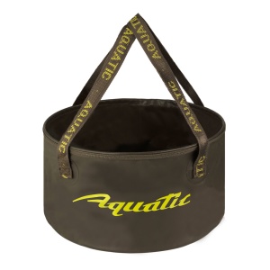 Герметичное ведро AQUATIC В-11Х для замешивания корма малое 20л (цвет: хаки)