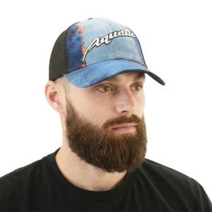 Кепка Aquatic КА-12 (логотип PIKE CAMO BLUE)