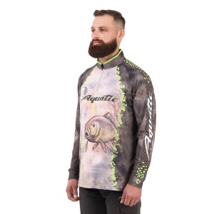 Джерси Аquatic Дж-02 (размер L, логотип: CARP CAMO BRONZE)