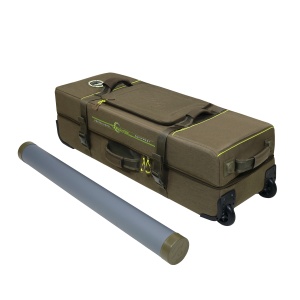 Сумка для путешествий ЧМД-02Х на колесах (тубус в комплекте, цвет: хаки)
