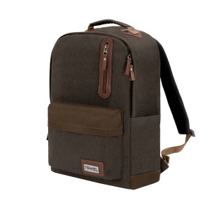 Рюкзак Р-26ТК городской (цвет: темно-коричневый)