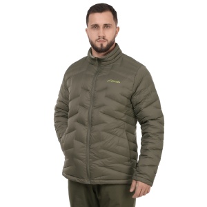 Куртка Aquatic КП-01Хаки L пуховая поддевка (нейлон, цвет: хаки, размер L)