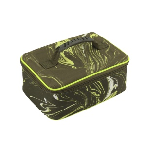 Сумка С-39ГР для кормушек, грузов, оснасток (20х27х13 см, цвет: green river)