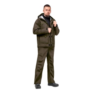 Костюм Aquatic К-15Ф от дождя (цвет: фалькон, мембрана: 12000/10000, размер 46-48)