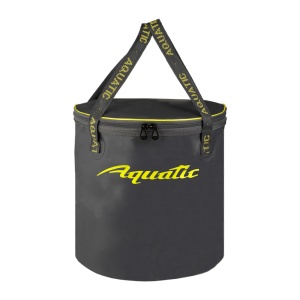 Герметичное ведро AQUATIC В-14С для замешивания корма с крышкой 30л (цвет: синий)