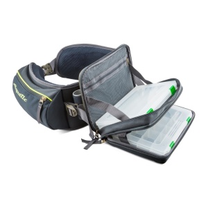 Поясная сумка для рыбалки ПР-04 Aquatic с коробками fisherbox (цвет: синий)