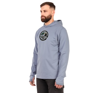 Джемпер Aquatic с капюшоном ДС-06 (Цвет: светло-серый, размер: 46, принт: Outwear)