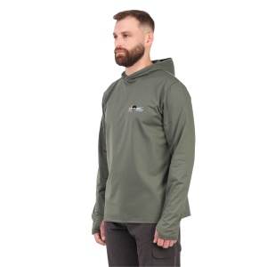 Джемпер Aquatic с капюшоном ДС-03 (Цвет: хаки, размер: 46, принт: Travel)