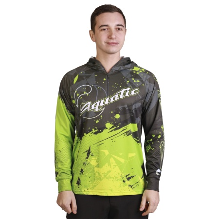 Джерси Аquatic Дж-04 с капюшоном (размер XL, логотип: CAMO LIME KHAKI)