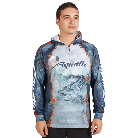 Джерси Аquatic Дж-05 с капюшоном (размер XXL, логотип: PIKE CAMO BLUE)