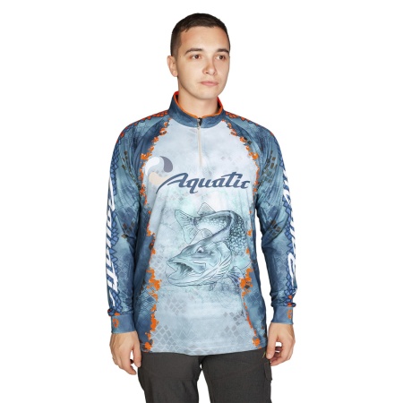 Джерси Аquatic Дж-01 (размер XXXL, логотип: PIKE CAMO BLUE)