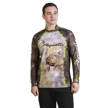 Джерси Аquatic Дж-02 (размер XXXL, логотип: CARP CAMO BRONZE)